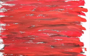 Painting titled "Rojo" by Abarrosso, Original Artwork, Acrylic