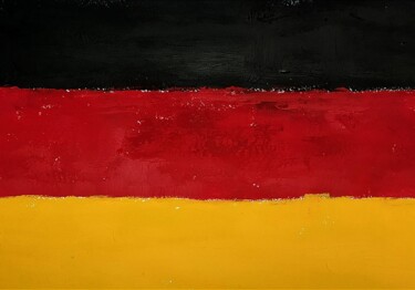 Painting titled "GERMANY" by Abarrosso, Original Artwork, Oil