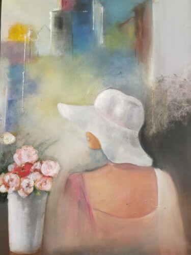 Painting titled "Innocenza" by Angela Di Teodoro, Original Artwork, Acrylic