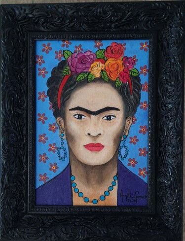 绘画 标题为“Fridoka Kahlo” 由Angela Gomes, 原创艺术品, 丙烯