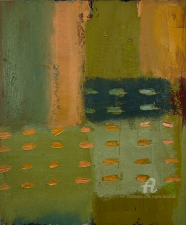 Painting titled "For Carlo Scarpa #3" by Angela Nicholson, Original Artwork, Oil