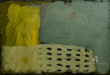 Картина под названием "Liner #1" - Angela Nicholson, Подлинное произведение искусства, Масло