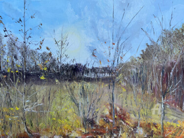 Pintura intitulada "Todter Moor" por Angela Sommer, Obras de arte originais, Óleo