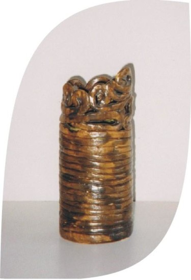 Sculpture titled "Vaso Cipó" by Angela Poluzzi, Original Artwork