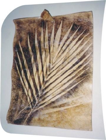 Escultura intitulada "Painel Palmeira" por Angela Poluzzi, Obras de arte originais