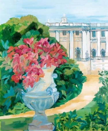 Pintura titulada "PALACIO REAL DE MAD…" por Ángeles Peláez Talasac, Obra de arte original