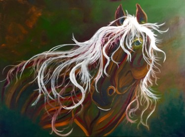 Pintura titulada "Majestic" por Angelia Fine Art, Obra de arte original, Oleo