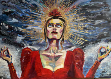Картина под названием "Просвет" - Angelica Doroshina (ANG), Подлинное произведение искусства, Масло