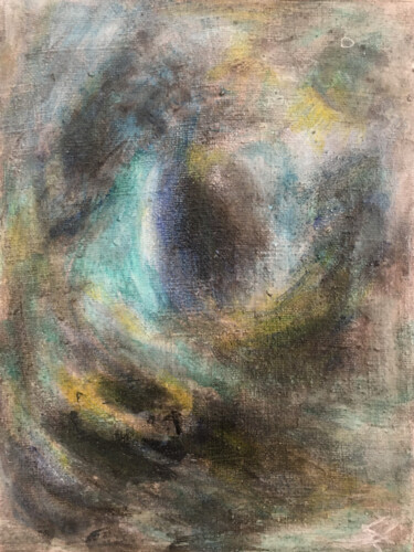 Картина под названием "Oceanic Symphony" - Angelica Fom, Подлинное произведение искусства, Акрил