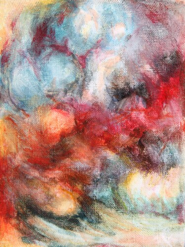 Malerei mit dem Titel "Color Symphony: A P…" von Angelica Fom, Original-Kunstwerk, Acryl