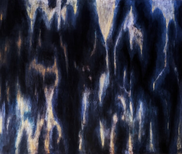 Pintura intitulada "Midnight's Glow" por Angelica Fom, Obras de arte originais, Acrílico