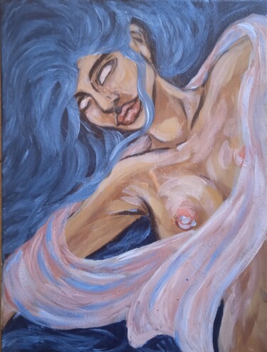 Painting titled "Aria" by Angelica Lorenzini, Original Artwork, Acrylic