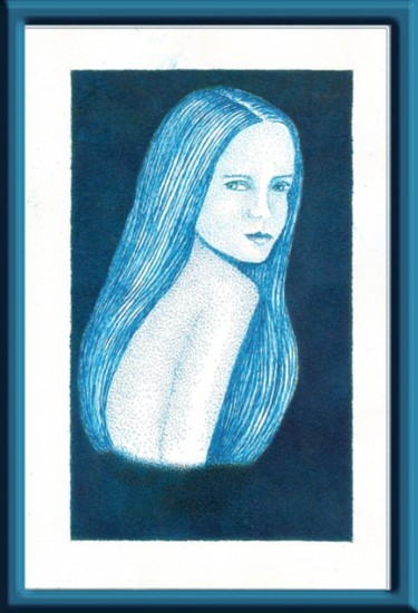 Desenho intitulada "Charlotte" por Angelica Trompieri, Obras de arte originais