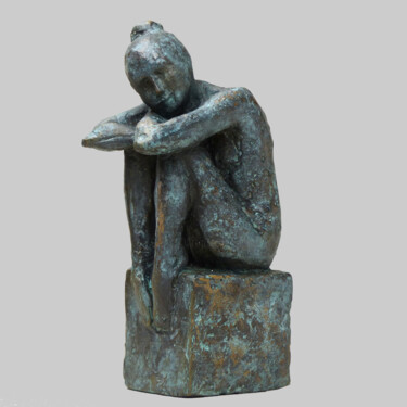 Sculpture intitulée "Daydream" par Angelika Kienberger, Œuvre d'art originale, Bronze