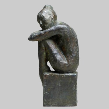 Sculpture titled "Daydream 7/25" by Angelika Kienberger, Original Artwork, Bronze