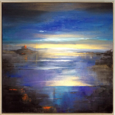 Painting titled "Phare" by Angelina Ermakova, Original Artwork, Acrylic