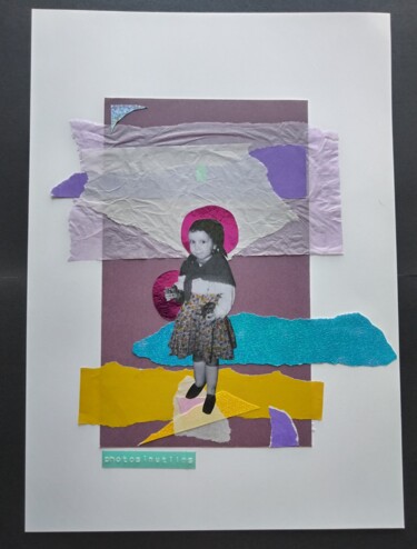 Collages intitolato "MOULOUD" da Angelina Martin, Opera d'arte originale, Collages