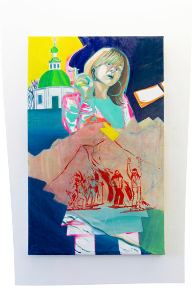 Pintura titulada "Nastia" por Angelina Pavlova, Obra de arte original, Oleo