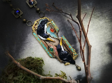 Design getiteld "Swamp bitterness" door Angelina Sharonova, Origineel Kunstwerk, Juwelen