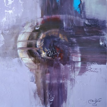 제목이 "Распятая луна"인 미술작품 Angelina Damenia로, 원작, 기름