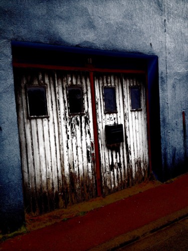 Digital Arts titled "Le garage de la mai…" by Angélique Rouxel, Original Artwork