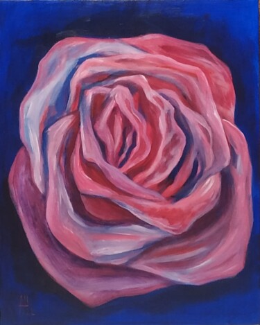 Картина под названием "Erotic rose." - Angella Shmidthen, Подлинное произведение искусства, Акрил