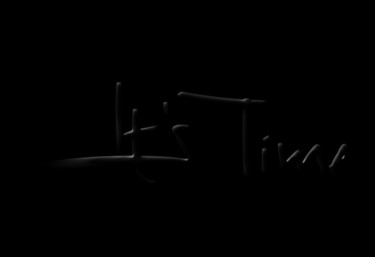 Digital Arts titled "It's Time" by Angelo Kerelov, Original Artwork, 2D Digital Work
