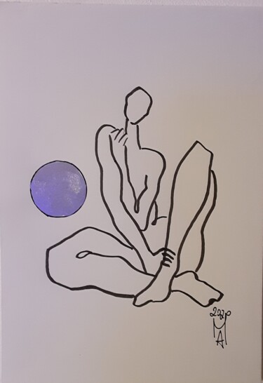 绘画 标题为“Nach der sport.” 由Angelo Marzullo, 原创艺术品, 标记