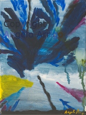 Pittura intitolato "Visione - Liberta'…" da Angelo Arrigo, Opera d'arte originale, Olio
