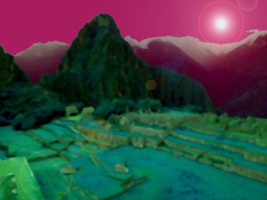 Digital Arts titled "Land of the Incas -…" by Angelo Di Pietrantonio, Original Artwork