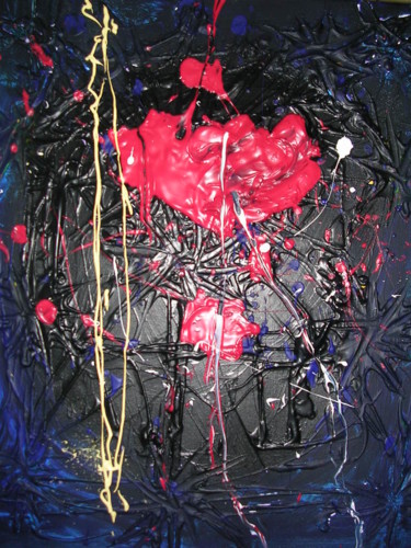 Peinture intitulée "tendre passion" par Angelo Scarfo, Œuvre d'art originale, Acrylique