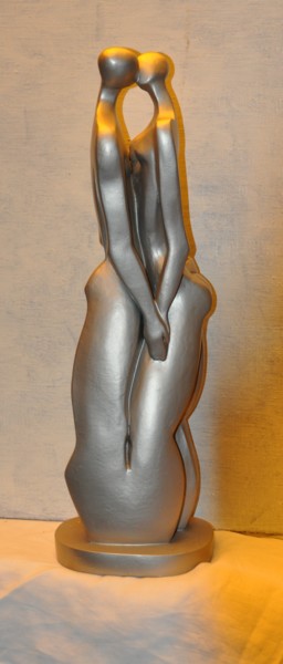Sculptuur getiteld "La jouvence II" door Philippe Jamin, Origineel Kunstwerk, Hars
