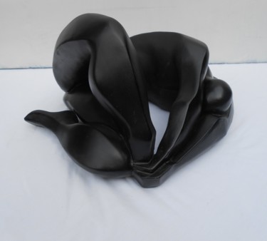 Sculpture intitulée "Le danseur II" par Philippe Jamin, Œuvre d'art originale, Terre cuite