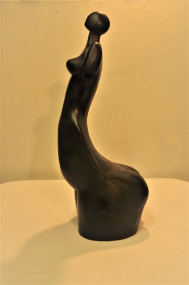 Sculpture titled "La mutante" by Philippe Jamin, Original Artwork, Terra cotta