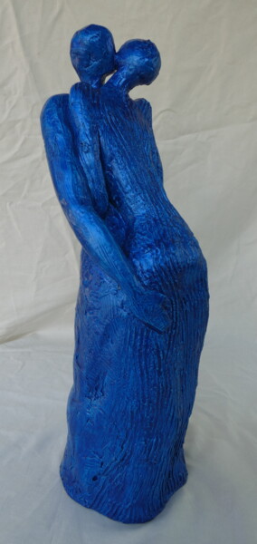 Sculptuur getiteld "Allons danser" door Philippe Jamin, Origineel Kunstwerk, Terra cotta