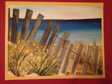 Peinture intitulée "les dunes" par Anges02, Œuvre d'art originale