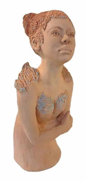 Sculptuur getiteld "Sans Titre II" door Angie By Spirit, Origineel Kunstwerk, Terra cotta