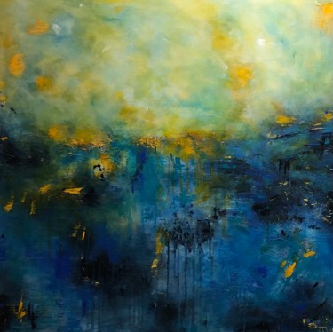 Painting titled "Edge of the Precipi…" by Angie Chapman, Original Artwork, Acrylic