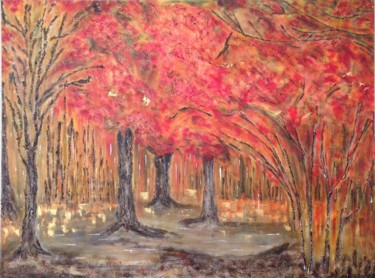 Painting titled "In The Shadow of th…" by Angie Chapman, Original Artwork, Acrylic