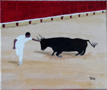 Painting titled "Raseteur 2" by Aam, Original Artwork