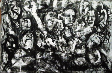 Pittura intitolato "Martelive 2007" da Angry Again, Opera d'arte originale