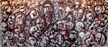 Pittura intitolato "Ladri fra i ladri" da Angry Again, Opera d'arte originale