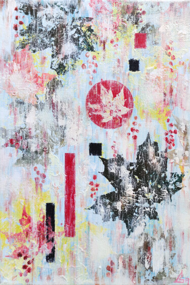Sugar maple Painting titled "Sugar maple" by Анастасия Гурьянова, Original Art, Acrylic