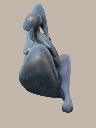 Sculpture titled "Lizy" by Anh Diù, Original Artwork, Resin