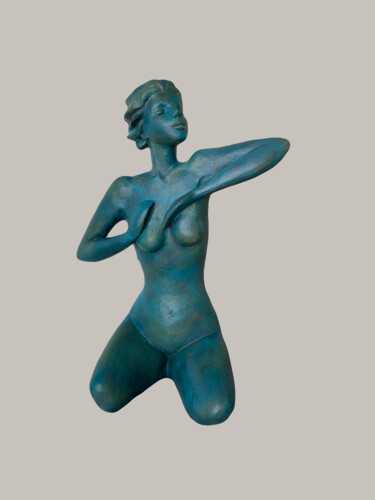 Sculpture intitulée "Alana" par Anh Diù, Œuvre d'art originale, Terre cuite