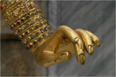 Fotografia zatytułowany „Golden Hand” autorstwa Anh-Tuan Le, Oryginalna praca