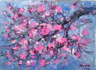 Картина под названием "Spring" - Anh  Tuan Le, Подлинное произведение искусства, Акрил