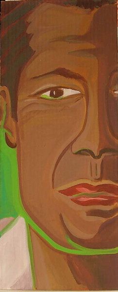 Painting titled "Herry, indonesian g…" by Anh Gloux, Original Artwork, Oil