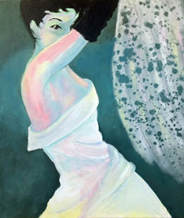 "Mannequin blanc" başlıklı Tablo Anicpeintrecoloriste tarafından, Orijinal sanat, Akrilik