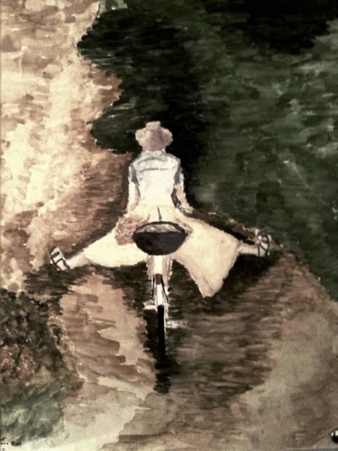 Painting titled "Freedom" by Aniko Murok, Original Artwork, Tempera